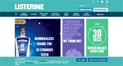 Desktop Screenshot of listerine.co.uk